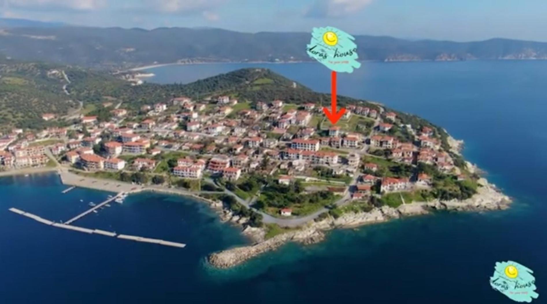 Dora'S House Comfortable Apartment With A Yard And View Pyrgadikia Exteriör bild